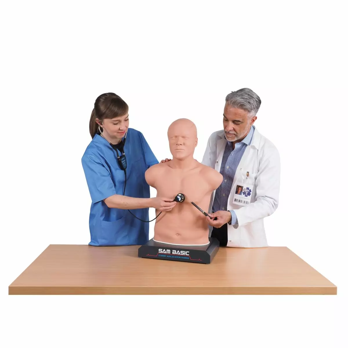 SAM Basic® - Affordable Adult Auscultation Manikin - Image 4
